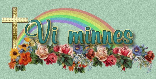 Vi minnes - In Memory